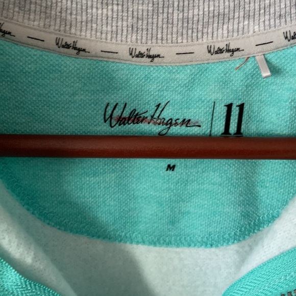 Walter Hagan Turquoise Quarter Zip Pullover - Picture 2 of 6